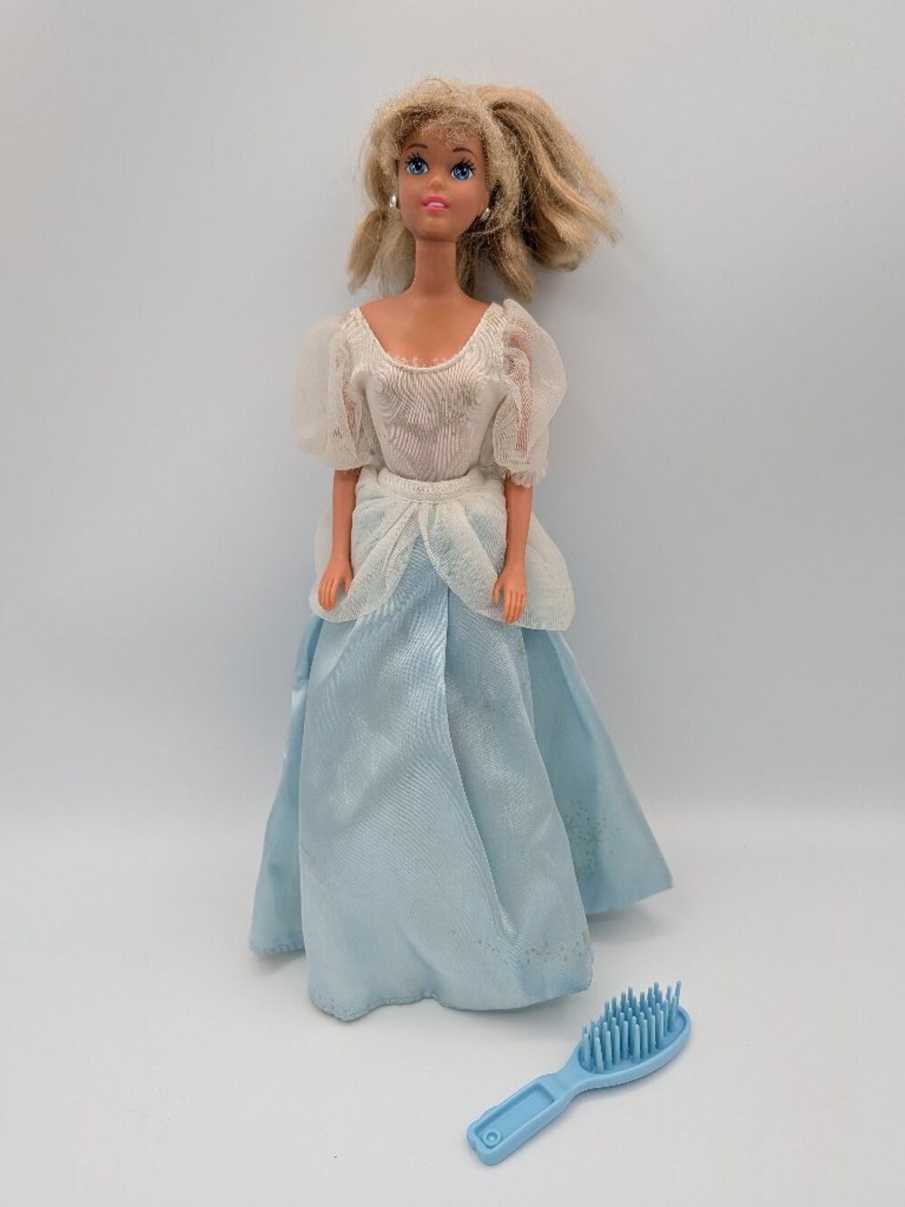 Vintage Style Barbie Doll with Cinderella-Inspired Outfit Add some magic to your